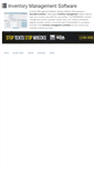 Mobile Screenshot of inventory-management.org